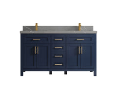 Cambridge 60 in. W x 22 in. D Double Sink Bathroom Vanity - photo 30