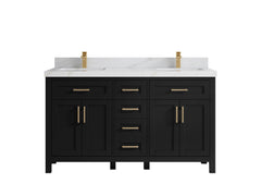 Cambridge 60 in. W x 22 in. D Double Sink Bathroom Vanity - photo 22