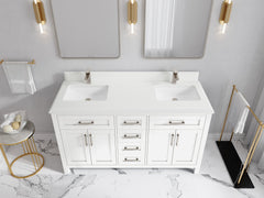 Cambridge 60 in. W x 22 in. D Double Sink Bathroom Vanity - photo 31