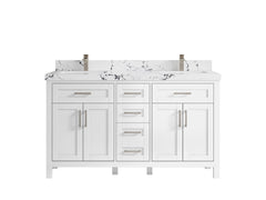 Cambridge 60 in. W x 22 in. D Double Sink Bathroom Vanity - photo 44
