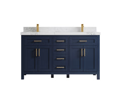 Cambridge 60 in. W x 22 in. D Double Sink Bathroom Vanity - photo 10