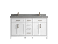 Cambridge 60 in. W x 22 in. D Double Sink Bathroom Vanity - photo 38