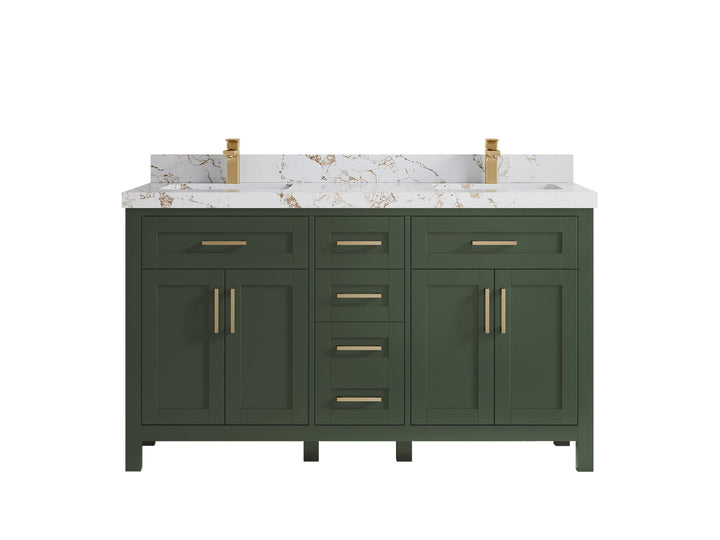 Cambridge 60 in. W x 22 in. D Double Sink Bathroom Vanity - photo 39