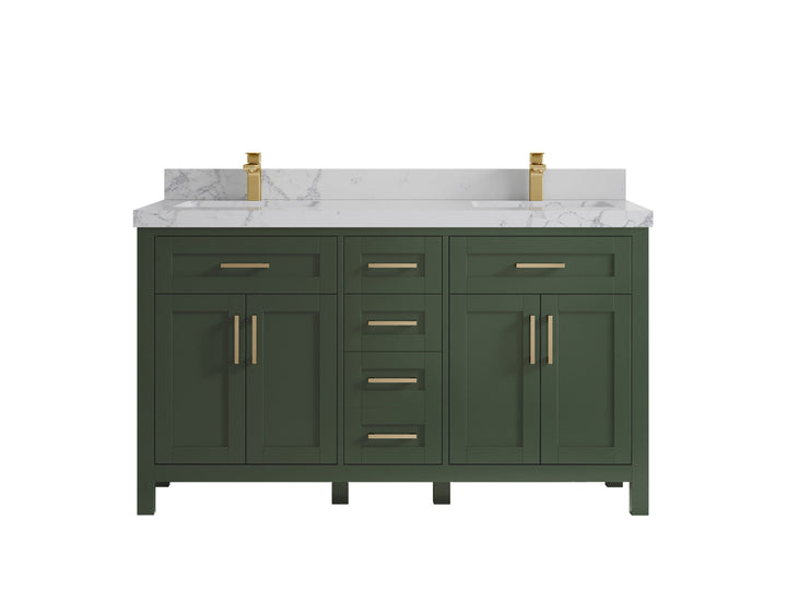 Cambridge 60 in. W x 22 in. D Double Sink Bathroom Vanity - photo 43