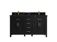 Cambridge 60 in. W x 22 in. D Double Sink Bathroom Vanity - photo 12