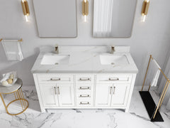 Cambridge 60 in. W x 22 in. D Double Sink Bathroom Vanity - photo 21