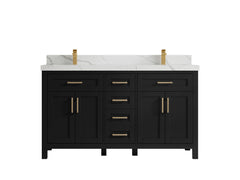 Cambridge 60 in. W x 22 in. D Double Sink Bathroom Vanity - photo 16