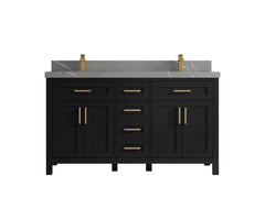 Cambridge 60 in. W x 22 in. D Double Sink Bathroom Vanity - photo 38