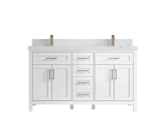 Cambridge 60 in. W x 22 in. D Double Sink Bathroom Vanity - photo 34