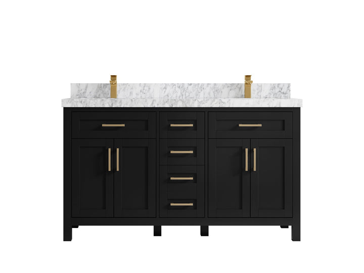 Cambridge 60 in. W x 22 in. D Double Sink Bathroom Vanity - photo 29