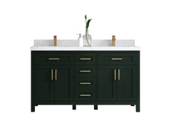 Cambridge 60 in. W x 22 in. D Double Sink Bathroom Vanity - photo 1