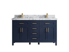 Cambridge 60 in. W x 22 in. D Double Sink Bathroom Vanity - photo 12