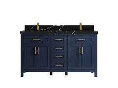 Cambridge 60 in. W x 22 in. D Double Sink Bathroom Vanity - photo 42