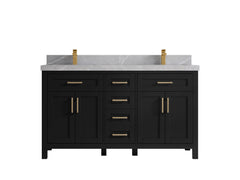 Cambridge 60 in. W x 22 in. D Double Sink Bathroom Vanity - photo 36