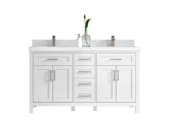 Cambridge 60 in. W x 22 in. D Double Sink Bathroom Vanity - photo 1