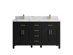 Cambridge 60 in. W x 22 in. D Double Sink Bathroom Vanity - photo 42