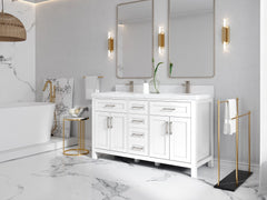 Cambridge 60 in. W x 22 in. D Double Sink Bathroom Vanity - photo 2