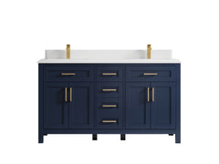 Cambridge 60 in. W x 22 in. D Double Sink Bathroom Vanity - photo 24