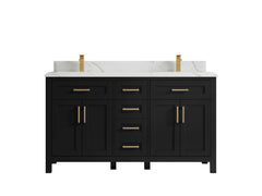 Cambridge 60 in. W x 22 in. D Double Sink Bathroom Vanity - photo 28