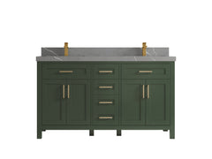 Cambridge 60 in. W x 22 in. D Double Sink Bathroom Vanity - photo 30