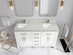 Cambridge 60 in. W x 22 in. D Double Sink Bathroom Vanity - photo 35