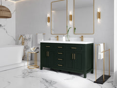 Cambridge 60 in. W x 22 in. D Double Sink Bathroom Vanity - photo 4