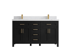 Cambridge 60 in. W x 22 in. D Double Sink Bathroom Vanity - photo 34