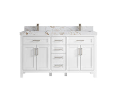 Cambridge 60 in. W x 22 in. D Double Sink Bathroom Vanity - photo 42
