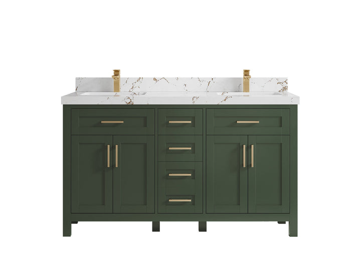 Cambridge 60 in. W x 22 in. D Double Sink Bathroom Vanity - photo 37