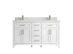 Cambridge 60 in. W x 22 in. D Double Sink Bathroom Vanity - photo 28