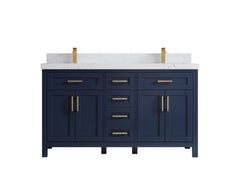 Cambridge 60 in. W x 22 in. D Double Sink Bathroom Vanity - photo 26