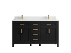 Cambridge 60 in. W x 22 in. D Double Sink Bathroom Vanity - photo 32