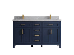 Cambridge 60 in. W x 22 in. D Double Sink Bathroom Vanity - photo 28