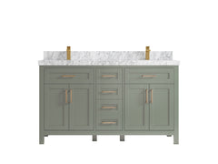 Cambridge 60 in. W x 22 in. D Double Sink Bathroom Vanity - photo 19