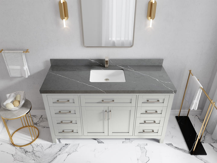 Cambridge 60 in. W x 22 in. D Single Sink Bathroom Vanity - photo 36