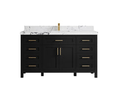 Cambridge 60 in. W x 22 in. D Single Sink Bathroom Vanity - photo 44