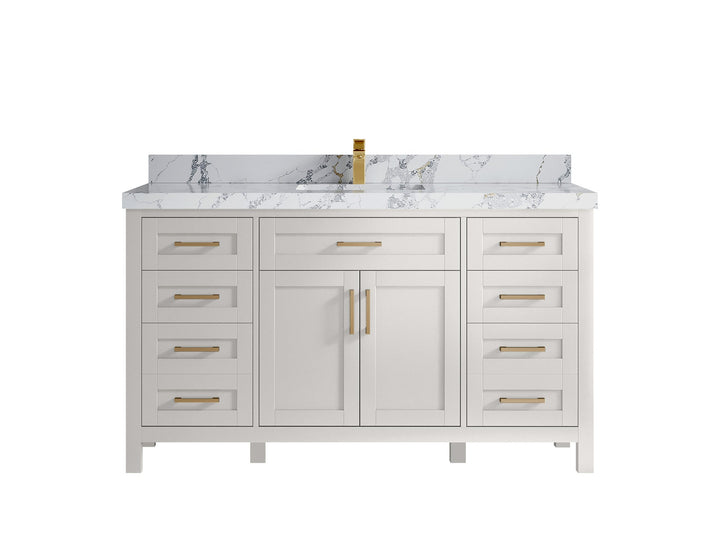 Cambridge 60 in. W x 22 in. D Single Sink Bathroom Vanity - photo 25
