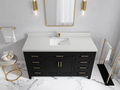 Cambridge 60 in. W x 22 in. D Single Sink Bathroom Vanity - photo 25