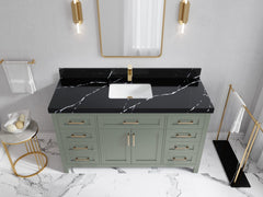 Cambridge 60 in. W x 22 in. D Single Sink Bathroom Vanity - photo 8