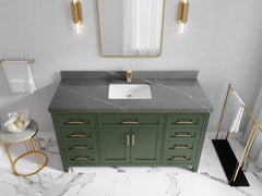 Cambridge 60 in. W x 22 in. D Single Sink Bathroom Vanity - photo 31