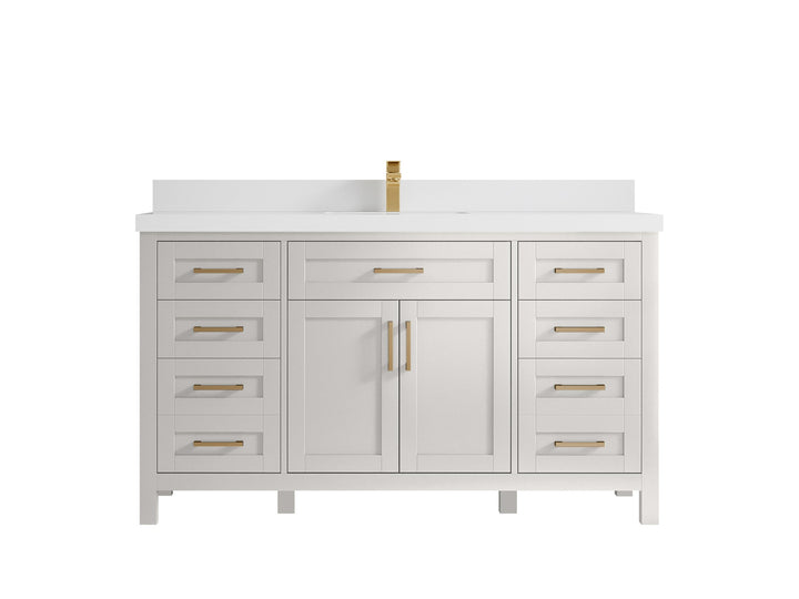 Cambridge 60 in. W x 22 in. D Single Sink Bathroom Vanity - photo 49