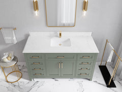 Cambridge 60 in. W x 22 in. D Single Sink Bathroom Vanity - photo 24