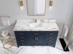Cambridge 60 in. W x 22 in. D Single Sink Bathroom Vanity - photo 46