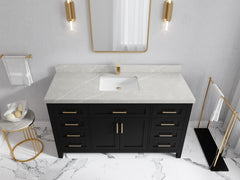 Cambridge 60 in. W x 22 in. D Single Sink Bathroom Vanity - photo 35