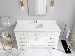 Cambridge 60 in. W x 22 in. D Single Sink Bathroom Vanity - photo 9
