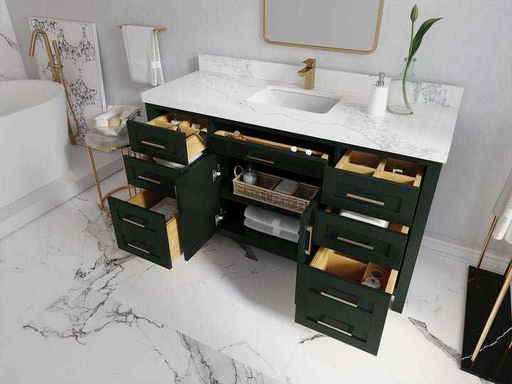 Cambridge 60 in. W x 22 in. D Single Sink Bathroom Vanity - photo 5