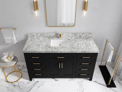 Cambridge 60 in. W x 22 in. D Single Sink Bathroom Vanity - photo 23