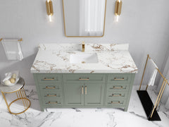 Cambridge 60 in. W x 22 in. D Single Sink Bathroom Vanity - photo 36