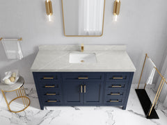 Cambridge 60 in. W x 22 in. D Single Sink Bathroom Vanity - photo 40