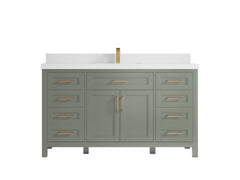 Cambridge 60 in. W x 22 in. D Single Sink Bathroom Vanity - photo 7